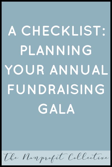 fundraising gala checklist|Iba pa.